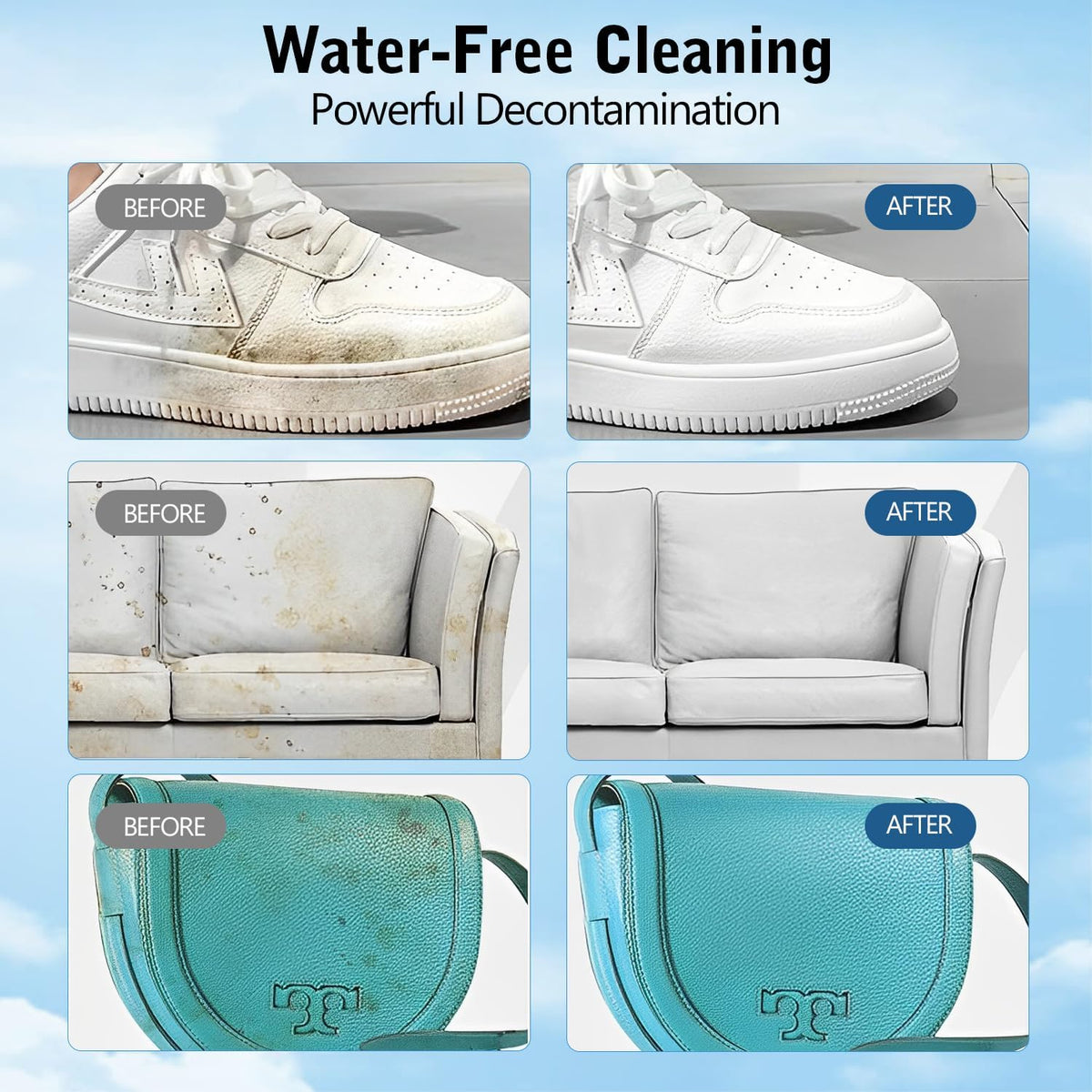 👟 NEU! 🧼 Mehrzweck-Reinigungscreme für weiße Schuhe ohne Ausspülen – Einfach auftragen, einwirken, abwischen – Kein Wasser nötig – Weiße Schuhe strahlen wie neu – Für Sneaker, Canvas, Leder & Mesh ✨