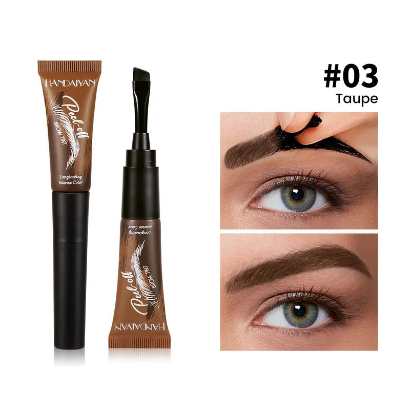 🎨 KAUFE 1, ERHALTE 1 GRATIS! ✨ Wasserfeste Augenbrauenfarbe – Deckt graue Härchen ab & leicht entfernbar – Perfekt für langanhaltendes, natürliches Augenbrauen-Make-up 🏆