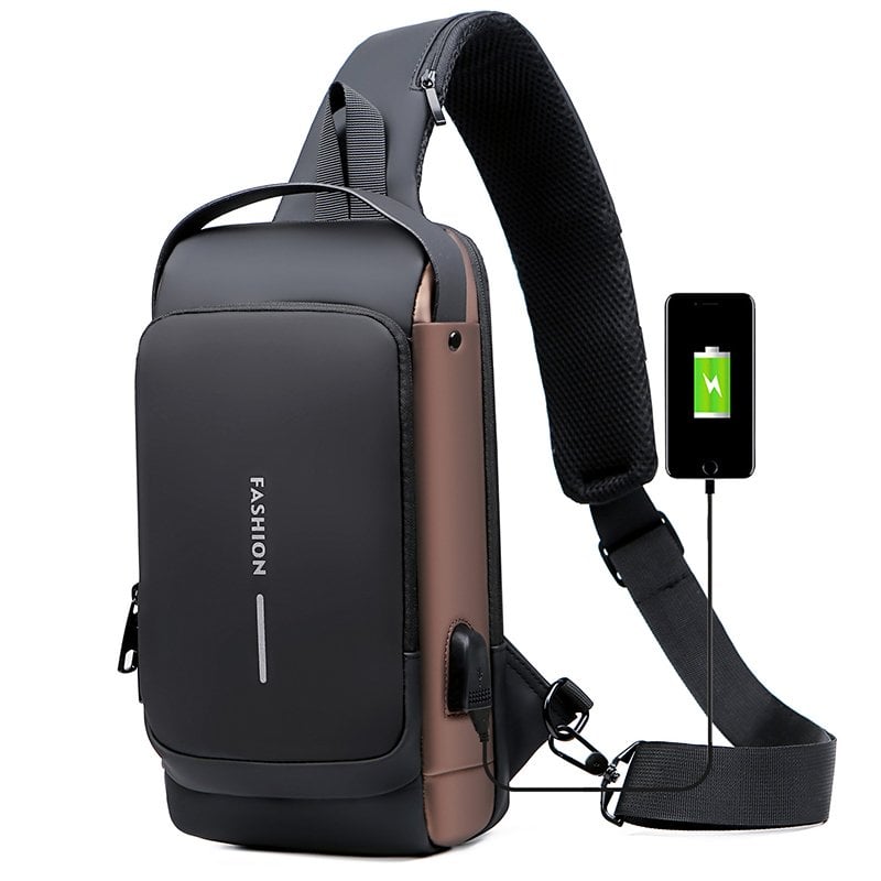 🎒 50% RABATT! 🔥 Sporttragetasche mit USB-Ladefunktion – Diebstahlsicher, praktisch & leicht – Perfekt für Reisen, Pendeln & Outdoor-Aktivitäten ⚡
