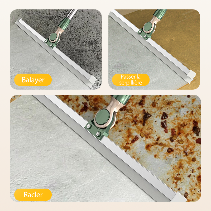 🏆 Neu & Vielseitig! 💧✨ Multifunktionale Silikon-Bodenbürste – Reinigt Böden, Fenster & Fliesen – Schonend, streifenfrei & hygienisch – Flexibler Silikon-Rücken, wasserabweisend & antibakteriell – Ideal für Bad, Küche, Terrasse & Auto 🧼