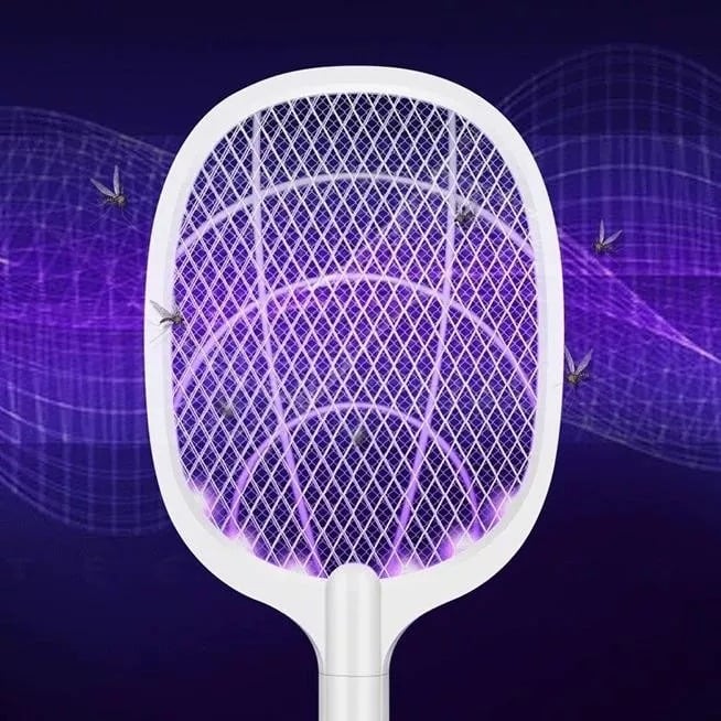 🚫🦟2-in-1 elektrische Fliegenklatsche und Mückenschutzlampe für die Nacht