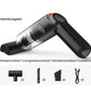 ⏳Zeitlich begrenztes Sonderangebot⏰ Kabelloser Handstaubsauger – 10000 Pa, 120 W, 400 g. 4000-mAh-Akku, 30 Min. Laufzeit. Waschbarer HEPA-Filter. Inkl. Bürste & Breitmauldüse. Weiß/Schwarz/Dunkelgrün ⚡