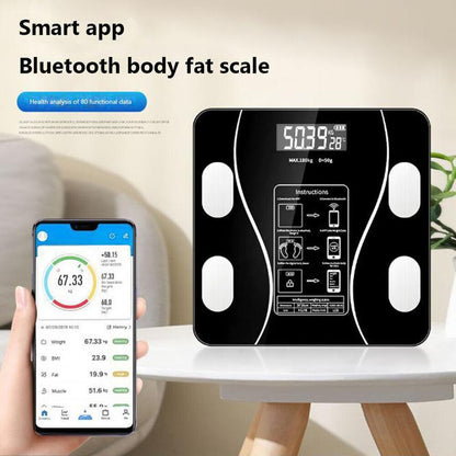 ⚖️✨ 50% RABATT! Intelligente Körperfettwaage – Über 50.000 Stück verkauft! Präzise Analyse, App-Sync & 13 Gesundheitsdaten 📱