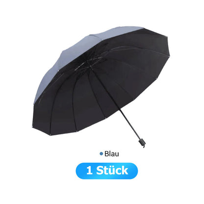 🌂50% Rabatt🔥Großer faltbarer Regenschirm mit 12 windfesten Speiche