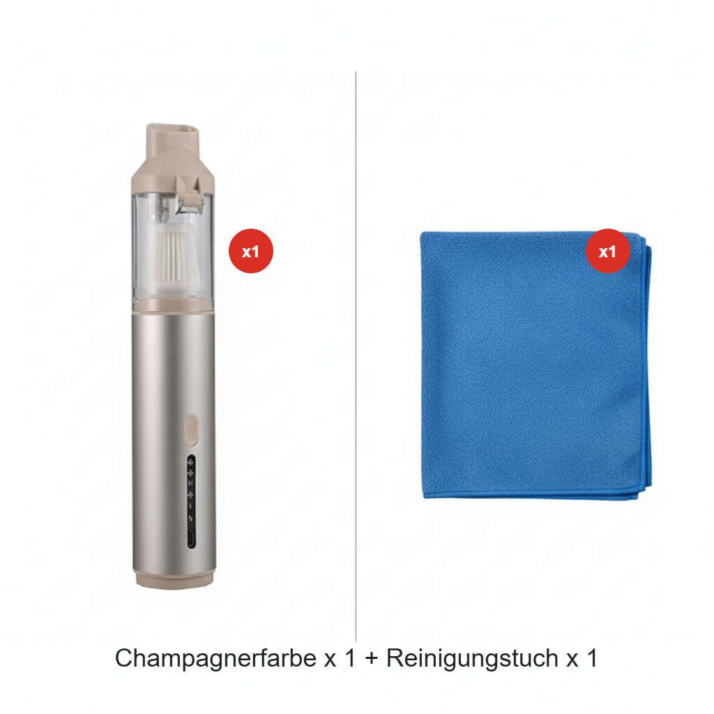 🚗🧹 50% RABATT! V8 Apex Autostaubsauger – 4-in-1 tragbarer kabelloser Mini-Staubsauger mit 19.000 Pa Saugleistung ✨