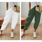 👖💕 50% RABATT! Damen Baumwoll-Leinenhose mit elastischem Bund – Lässig, bequem & atmungsaktiv! ✨