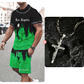 ✨ NUR JETZT: -50% 👕 Herren Grafik-Set ☀️ weich, luftig & auffällig modernes Design 🔥 Sommer Must-have 💫