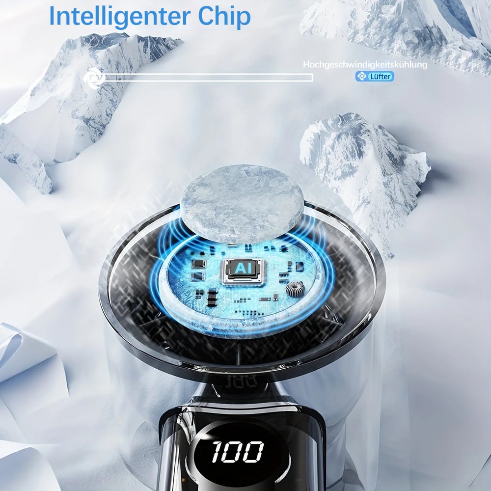 🤖💨 Transparenter Mini-Ventilator im Mecha-Stil – 50% RABATT! Kompakt, futuristisch & perfekt für Schreibtisch, Gaming oder Reise ✨