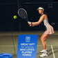 📢📢40% RABATT !!⏰🎾 Tragbarer Tennistrainer mit befüllbarem Sockel für Einzeltraining & Familie