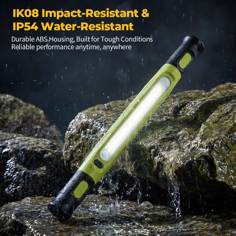 💡📢 50% RABATT! Wiederaufladbare Werkstattleuchte – 3000 LM, IPX4 wassergeschützt & 360° Haken 🔧✨