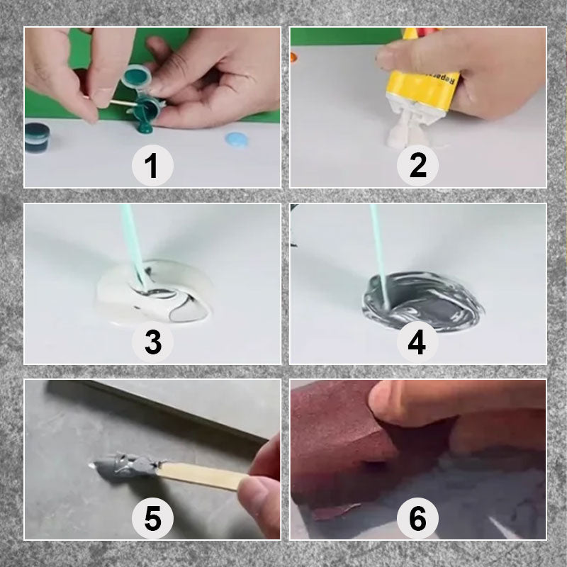 🔥Heißer Verkauf 50% Rabatt✨Multifunktionales Reparatur-Set für Risse in Fliesen und Steinen