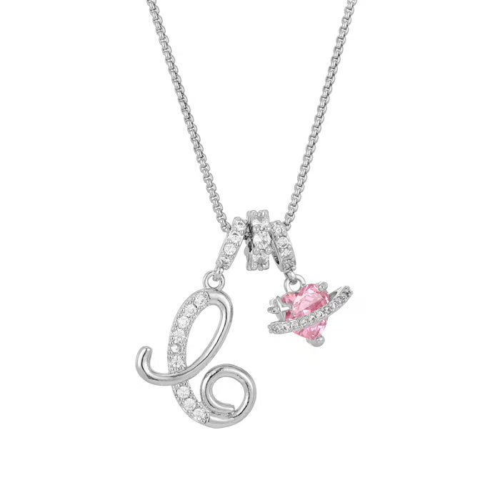 💖 LETZTER TAG – 50 % RABATT ✨ 3-lagige Anhänger-Halsketten mit Initialen A-Z 🎀 | Personalisiert & elegant