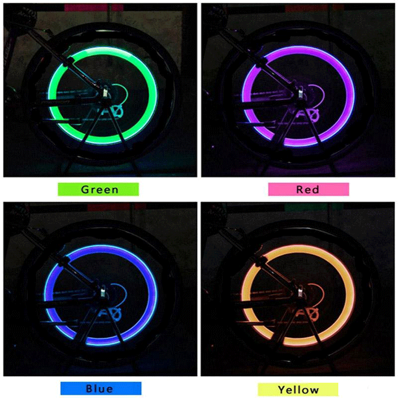 💧 50% RABATT! Wasserdichte LED-Radlichter – RGB-Speichenlicht, IPX6, USB-C, werkzeugfreie Montage, 30 Muster – Nachtsichtbarkeit & Style für Stadt-, MTB- & Falträder 🚲