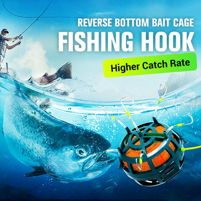 🔥 50 % RABATT! 🎣✨ 360° Schwimmender Köderkäfig-Angelhaken – Effektiv & langlebig 🐟💥