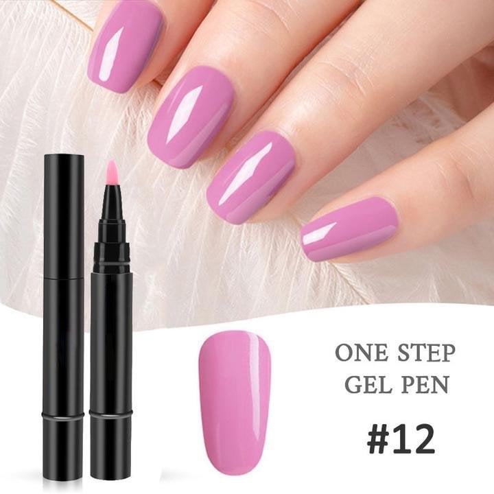 ⏳1 Kaufen, 1 Gratis ! ✨ Ein-Schritt-Nagellackstift • Gratis Mini-UV-Nagellampe