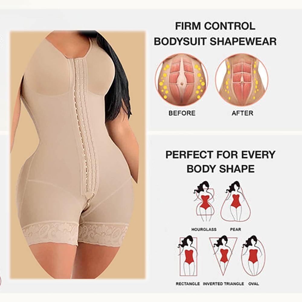 🔥SCHNÄPPCHEN 56% RABATT🔥Bodysuit mit hoher Kompression, formende Kleidung