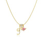 💖 LETZTER TAG – 50 % RABATT ✨ 3-lagige Anhänger-Halsketten mit Initialen A-Z 🎀 | Personalisiert & elegant