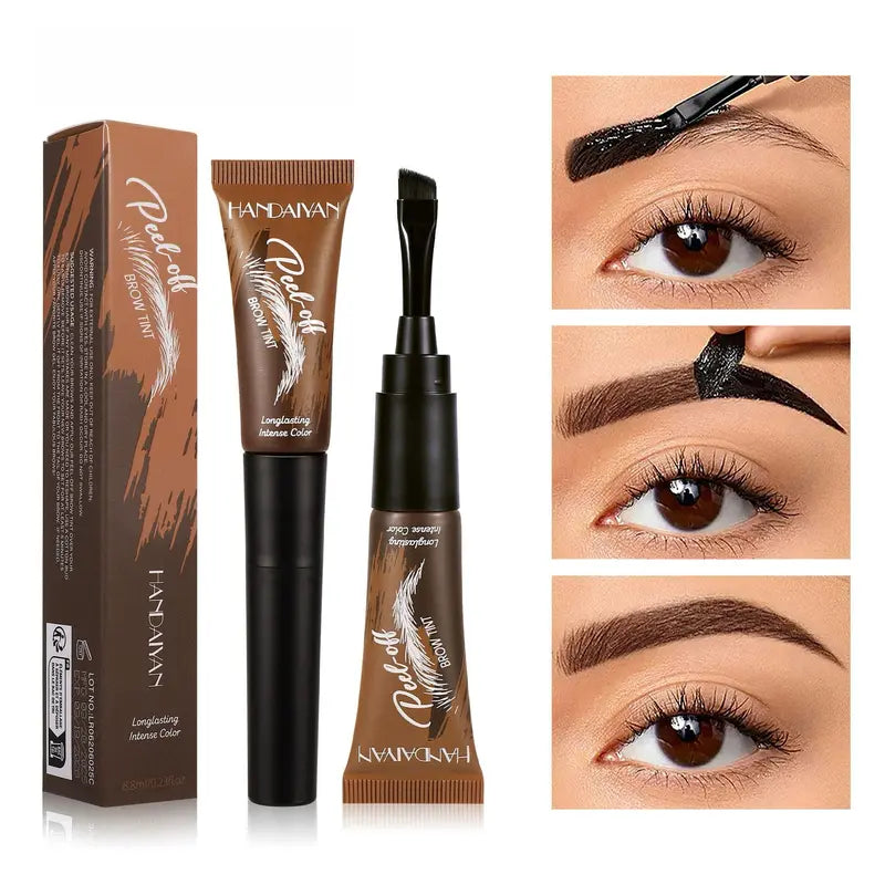 🎨 KAUFE 1, ERHALTE 1 GRATIS! ✨ Wasserfeste Augenbrauenfarbe – Deckt graue Härchen ab & leicht entfernbar – Perfekt für langanhaltendes, natürliches Augenbrauen-Make-up 🏆
