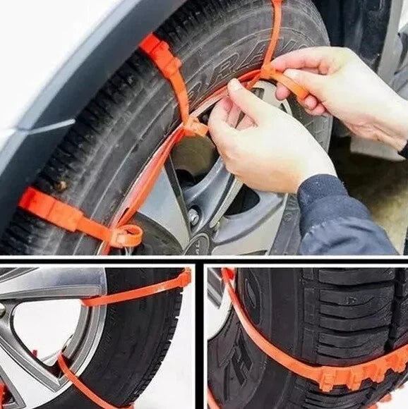 ❄️Zeitlich begrenzte Preissenkung🚗Haben müssen- Rutschfeste Autoreifen-Schneeketten