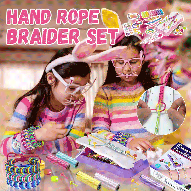 🔥Heißer Verkauf 48% Rabatt🔥DIY Handseil-Flechtset