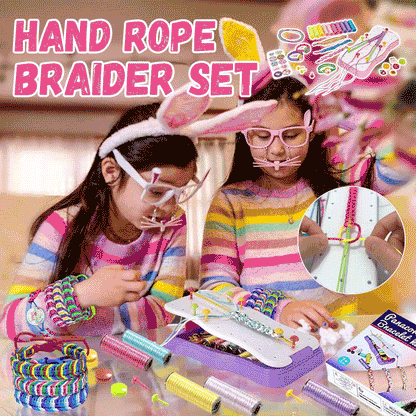 🔥Heißer Verkauf 48% Rabatt🔥DIY Handseil-Flechtset