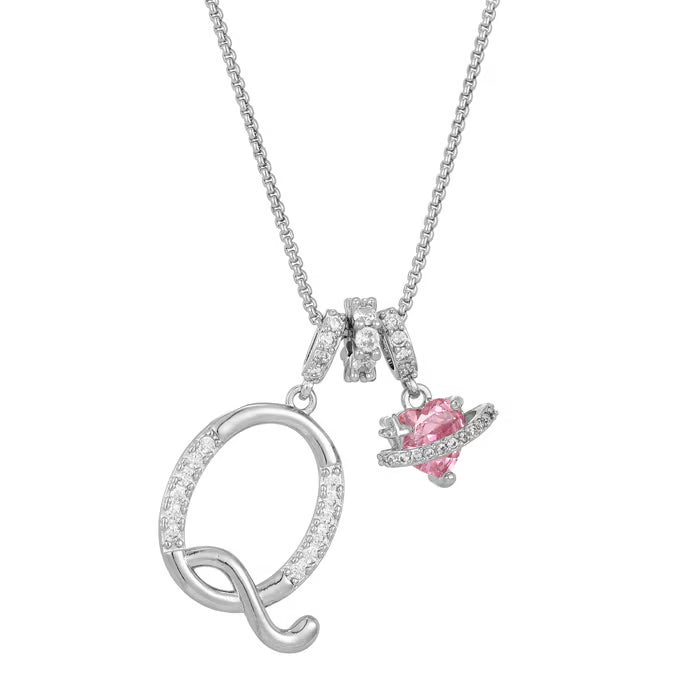 💖 LETZTER TAG – 50 % RABATT ✨ 3-lagige Anhänger-Halsketten mit Initialen A-Z 🎀 | Personalisiert & elegant