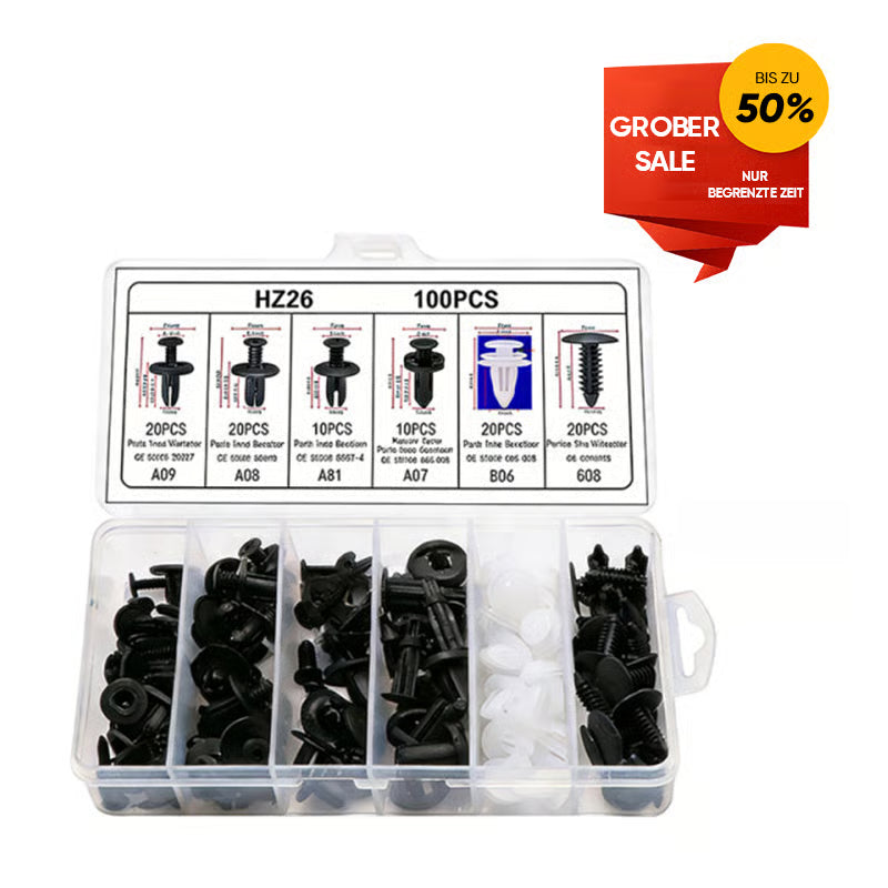 🔩⚙️ 50% RABATT! 100 Stück Expansionsschrauben-Set – Universell, stabiler Halt & einfache Montage – Perfekt für Regale, Schränke & Heimwerkerprojekte ✨