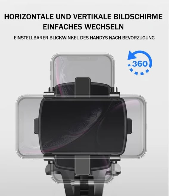 🏆2026 Neuankömmling50% RABATT - 360-Grad-drehbare Handyhalterung fürs Armaturenbrett im Auto
