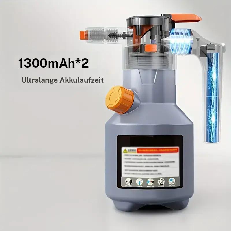 🚿⚡ ELEKTRISCHE HOCHDRUCK-SCHAUMPISTOLE mit XXL-Tank + KOSTENLOSEM VERSAND – Kraftvolle Multifunktionsreinigung für Auto, Haushalt & Küche 💪
