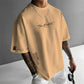 🎁Neuwaren 50% Rabatt💥Herren Urban Style Loose Fit T-Shirt – Premium Baumwollmix, Lässiger Oversize-Schnitt & Grafikdruck