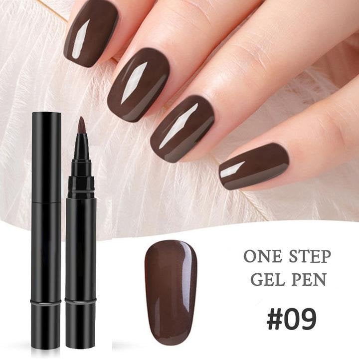 ⏳1 Kaufen, 1 Gratis ! ✨ Ein-Schritt-Nagellackstift • Gratis Mini-UV-Nagellampe