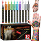 🎨Jetzt 50 % Rabatt! Temporäre Tattoo-Stifte für die Haut – Langanhaltende, wasserfeste Körperkunst-Tattoo-Stifte, DIY-Set für temporäre Tattoos für Partys, Festivals, Halloween & Cosplay
