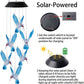 🦋✨ 50% RABATT! Kreative Solar-Windspiele mit Vogeldesign – Verschönern Sie Ihren Garten mit magischem Licht & sanftem Klingen ✨