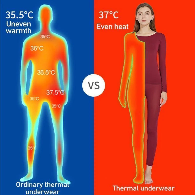 🔥Heißer Verkäufer 50% Rabatt💥Ultradünne, selbsterwärmende Thermokleidung 📢📢 Blitzverkauf ⚡