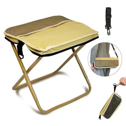 ⏰Letzter Tag: 50% Rabatt!🔥🪑Ultraleichter Klapphocker – Trägt bis zu 120 kg