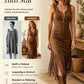 🔥Neu für 2026 – 50 % Rabatt!🤠Retro-Western Kleid mit Fransen, ärmellos & tailliert – Fransen-Saum, Frontreißverschluss, Cowgirl-Stil