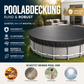 🏊 -50% RABATT | Wasserdichte Poolabdeckung aus 210D Oxford-Gewebe – Robuster Schutz für Aufstellpools