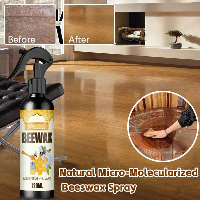 🍯✨ 60% RABATT! Natürliches mikromolekularisiertes Bienenwachs-Spray – Hochglanz, Schutz & Hydrophobierung für Holz, Leder & mehr 🛡️