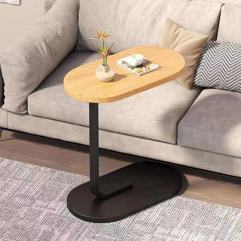 🪑 50% RABATT! C-förmiger Nachttisch & Sofa-Seitentisch – Platzsparendes Design, passt unter Sofa & Bett – Ideal für kleine Räume, Wohnzimmer & Schlafzimmer ✨