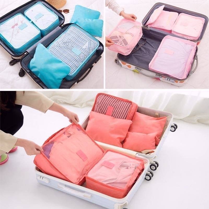🔥 50 % RABATT! 🧳✨ Tragbare Gepäck-Packwürfel – Praktisch und leicht 🎉✈️