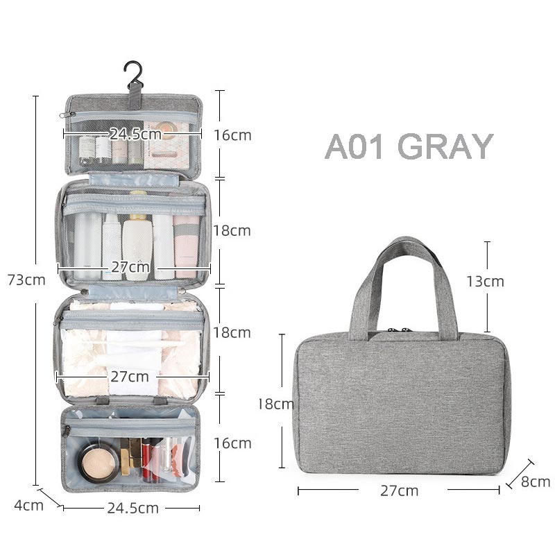 🧴✨ Wasserdichte faltbare Reise-Kosmetiktasche mit Nass- und Trocken-Trennung – Das perfekte Geschenk für Reisende & Beauty-Fans 🎁