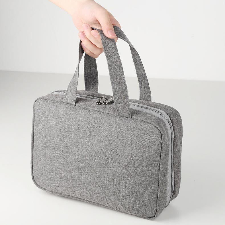 🧴✨ Wasserdichte faltbare Reise-Kosmetiktasche mit Nass- und Trocken-Trennung – Das perfekte Geschenk für Reisende & Beauty-Fans 🎁