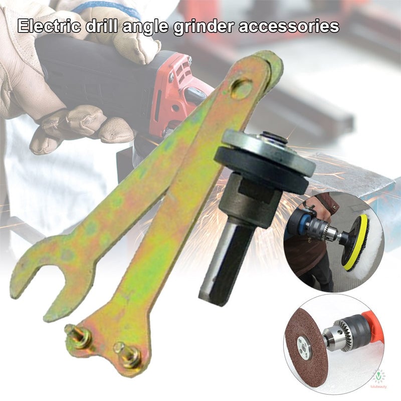 🔧🎁 HEISSVERKAUF: 50% RABATT! Pleuelsatz für Winkelschleifer mit elektrischer Bohrmaschine – Winkelgetriebe-Adapter für präzise 90°-Arbeiten ✨