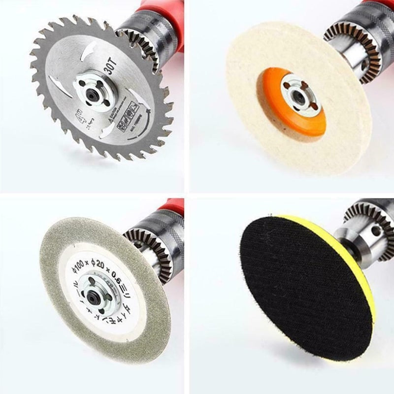 🔧🎁 HEISSVERKAUF: 50% RABATT! Pleuelsatz für Winkelschleifer mit elektrischer Bohrmaschine – Winkelgetriebe-Adapter für präzise 90°-Arbeiten ✨