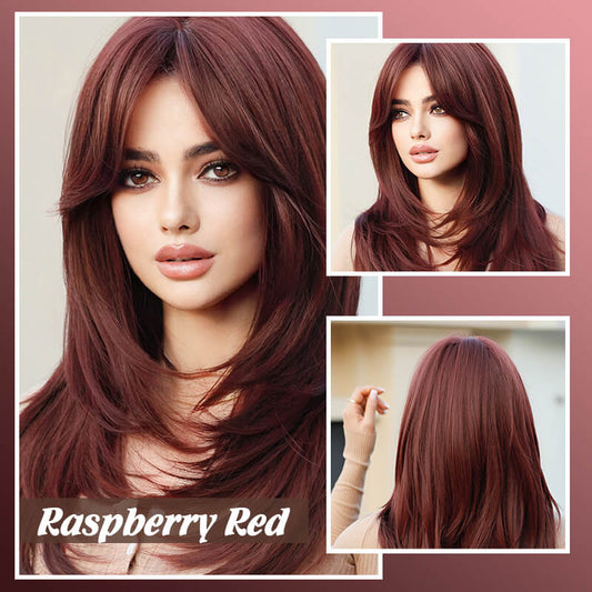 💥💇‍♀️ 50% RABATT FÜR BEGRENZTE ZEIT! Layered Pony Lange Perücke – Voluminös, natürlich & in verschiedenen Farben erhältlich 💕