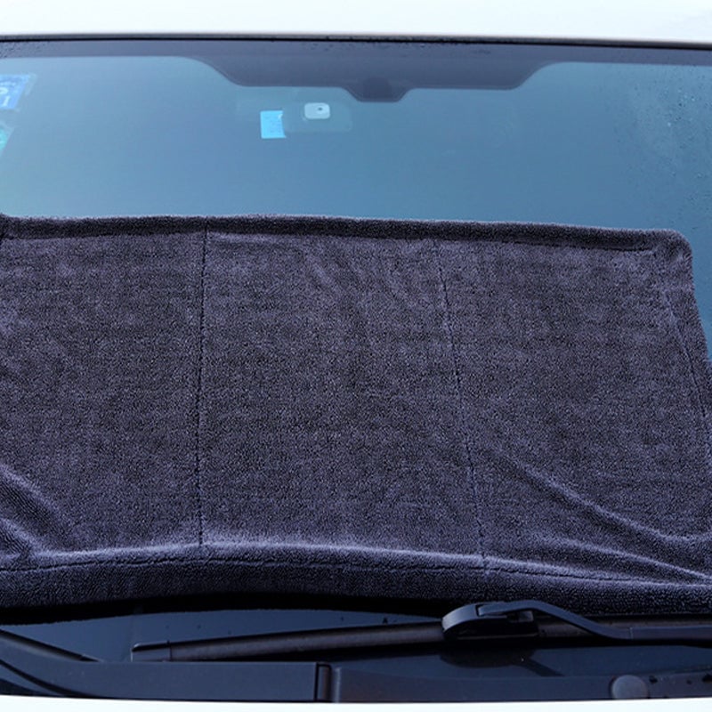 🧹🚗 50% RABATT + KAUFE 3, ERHALTE 2 GRATIS! Mikrofasertuch mit gedrehtem Flor – Streifenfreies Glas, saugstark & kratzfrei ✨