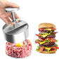 🍔 50% RABATT JETZT! Manuelle Fleischpresse für Burger Patties – Aus 304 Edelstahl, Spülmaschinenfest & Antihaft ✨