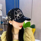 🧢 50% RABATT! 🦋 Mesh-Diamant-Schmetterling-Baseballkappe – Atmungsaktiv, Verstellbare Passform & Perfekt Für Einen Leichten, Trendigen Look ☀️