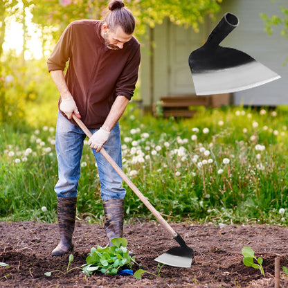 ⛏️ 50% RABATT! 🌿 Heavy-Duty Stahl-Unkrautjäte – Robuster Kopf, witterungsbeständig & effizient – Ideal für Gartenarbeit & Landwirtschaft ✨