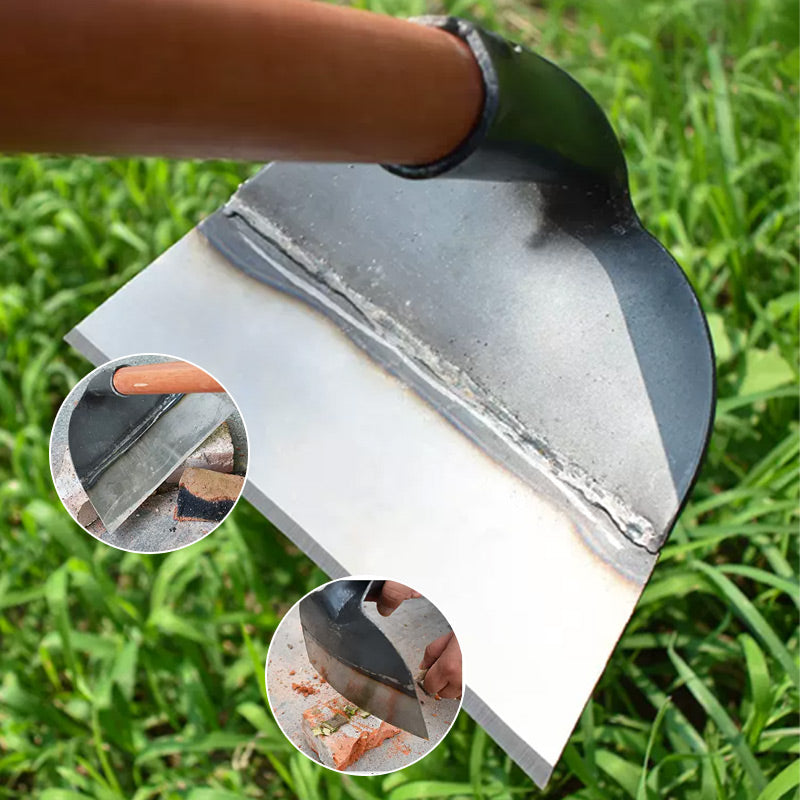 ⛏️ 50% RABATT! 🌿 Heavy-Duty Stahl-Unkrautjäte – Robuster Kopf, witterungsbeständig & effizient – Ideal für Gartenarbeit & Landwirtschaft ✨